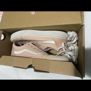 Vans light pink